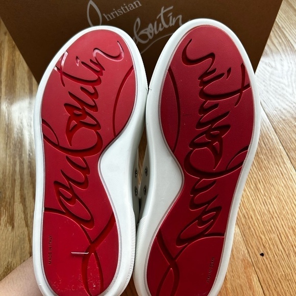 NIB Christian Louboutin Simplerui Leather Sneakers - Picture 12 of 12